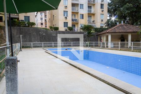 Área comum - Piscina de apartamento à venda com 1 quarto, 51m² em Campo Grande, Rio de Janeiro