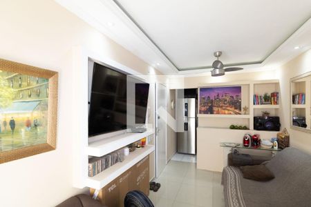 Sala de apartamento para alugar com 1 quarto, 51m² em Campo Grande, Rio de Janeiro