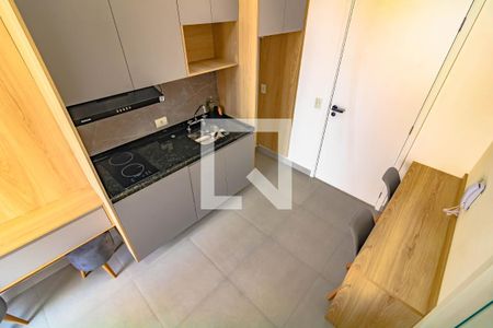 Sala/Cozinha de kitnet/studio para alugar com 1 quarto, 29m² em Jardim Prudência, São Paulo