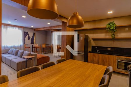 Área comum de kitnet/studio para alugar com 1 quarto, 29m² em Jardim Prudência, São Paulo