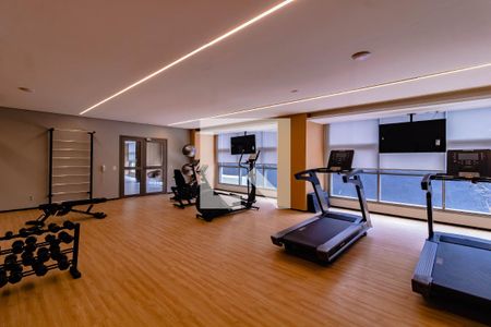 Área comum de kitnet/studio para alugar com 1 quarto, 29m² em Jardim Prudência, São Paulo