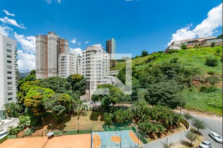 Varanda da Sala de apartamento à venda com 4 quartos, 135m² em Luxemburgo, Belo Horizonte