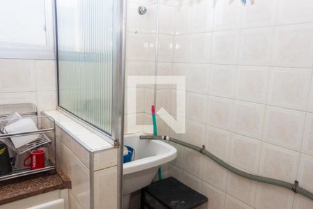 Cozinha e Área de Serviço de apartamento à venda com 2 quartos, 54m² em Cidade Ademar, São Paulo