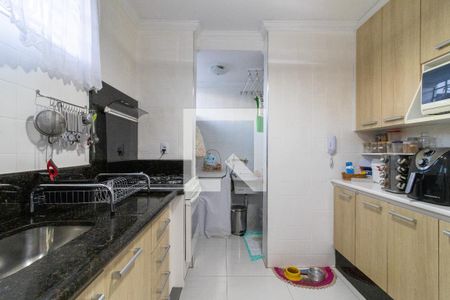 Cozinha e Área de Serviço de apartamento à venda com 2 quartos, 70m² em Bonfim, Campinas