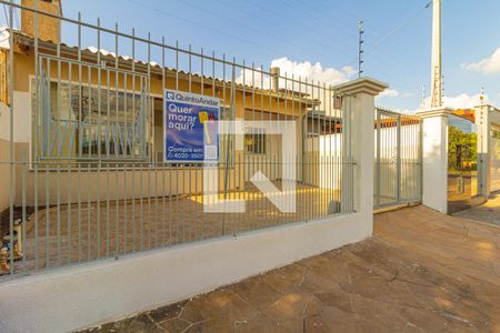 Plaquinha instalada no imóvel de casa à venda com 3 quartos, 100m² em Mato Grande, Canoas