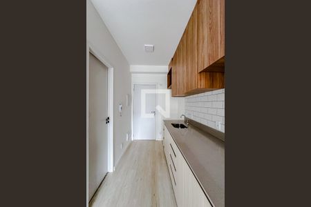Cozinha de apartamento à venda com 1 quarto, 27m² em Mooca, São Paulo