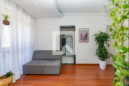 Sala de apartamento à venda com 2 quartos, 80m² em Jardim America, Belo Horizonte