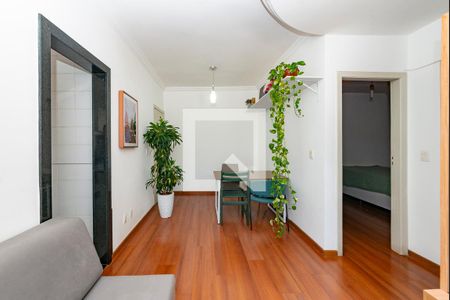 Sala de apartamento à venda com 2 quartos, 80m² em Jardim America, Belo Horizonte