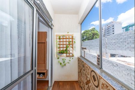 Varanda da Sala de apartamento à venda com 2 quartos, 80m² em Jardim America, Belo Horizonte