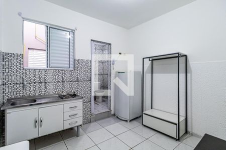 Studio - Quarto e Cozinha de kitnet/studio para alugar com 1 quarto, 15m² em Vila Sao Luis, São Paulo