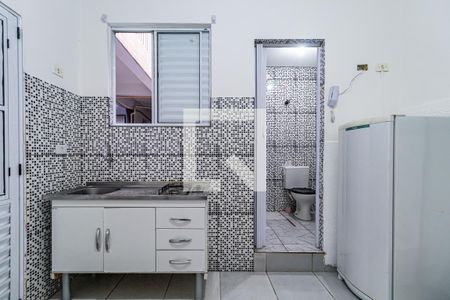 Studio - Quarto e Cozinha de kitnet/studio para alugar com 1 quarto, 15m² em Vila Sao Luis, São Paulo
