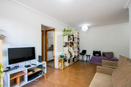 Sala de apartamento à venda com 2 quartos, 66m² em Parque Itrapoã, Santo André