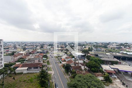 Vista da  Varanda da Sala de kitnet/studio para alugar com 1 quarto, 44m² em Cristo Rei, Curitiba