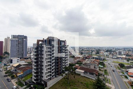 Vista da  Varanda da Sala de kitnet/studio para alugar com 1 quarto, 44m² em Cristo Rei, Curitiba