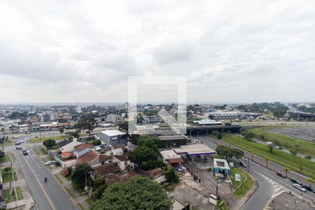 Vista da  Varanda da Sala de kitnet/studio para alugar com 1 quarto, 44m² em Cristo Rei, Curitiba