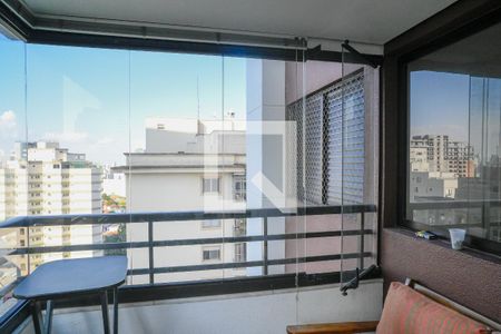 Varanda de apartamento à venda com 3 quartos, 123m² em Liberdade, São Paulo