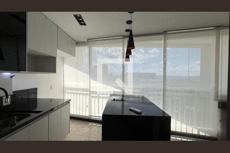 Cozinha de kitnet/studio à venda com 1 quarto, 35m² em Pinheiros, São Paulo