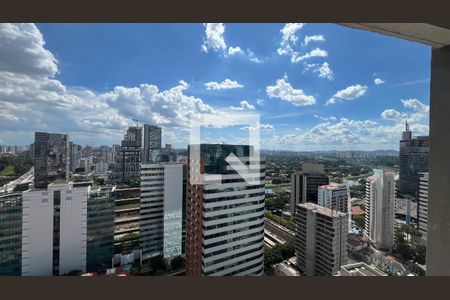 Vista da cozinha de kitnet/studio à venda com 1 quarto, 35m² em Pinheiros, São Paulo