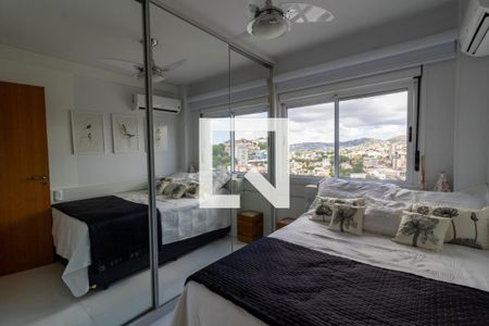 Quarto 1 de apartamento para alugar com 1 quarto, 41m² em Rio Branco, Porto Alegre