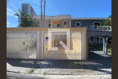 Fachada + placa  de casa para alugar com 4 quartos, 150m² em Jardim Maringa, São Paulo