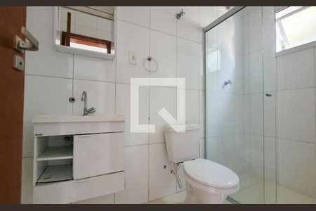 Banheiro da suíte de apartamento à venda com 2 quartos, 110m² em Jardim Paraiso, Santo André
