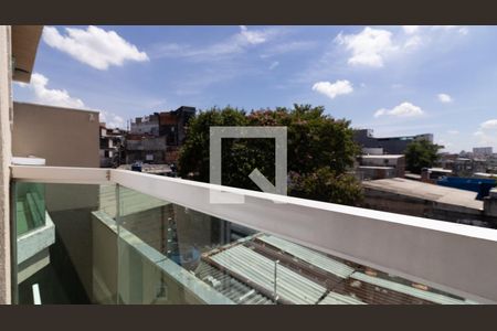Sacada da Suíte 1 de casa de condomínio à venda com 2 quartos, 68m² em Parque Boturussu, São Paulo