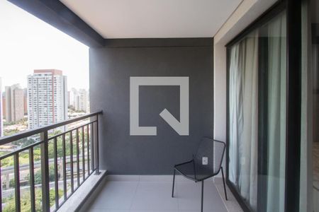 Varanda de kitnet/studio à venda com 1 quarto, 33m² em Vila Cordeiro, São Paulo
