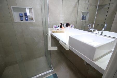 Banheiro da Suíte de apartamento à venda com 4 quartos, 96m² em Anil, Rio de Janeiro