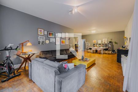 Sala de apartamento à venda com 3 quartos, 170m² em Jardim Paulista, São Paulo