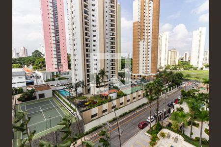 Suíte 1 - Vista da Varanda de apartamento para alugar com 4 quartos, 234m² em Jardim Analia Franco, São Paulo