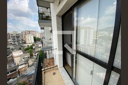 Sacada  da Sala de apartamento à venda com 2 quartos, 53m² em Todos Os Santos, Rio de Janeiro