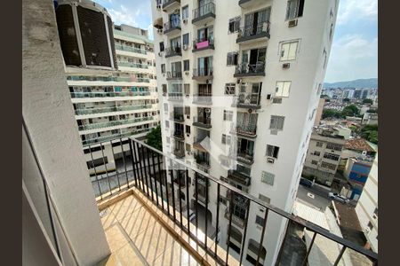 Sacada  da Sala de apartamento à venda com 2 quartos, 53m² em Todos Os Santos, Rio de Janeiro