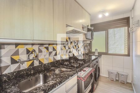 Cozinha e Área de Serviço de apartamento à venda com 3 quartos, 90m² em Passo D’areia, Porto Alegre