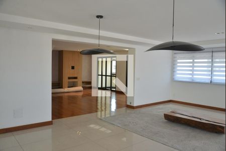Sala de apartamento para alugar com 3 quartos, 280m² em Vila Assunção, Santo André