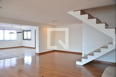 Sala de apartamento para alugar com 3 quartos, 280m² em Vila Assunção, Santo André