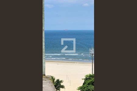 Vista da Sala de apartamento para alugar com 1 quarto, 50m² em José Menino, Santos