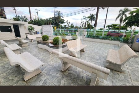 Jardim de apartamento para alugar com 1 quarto, 50m² em José Menino, Santos