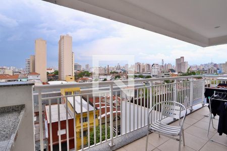 varanda de apartamento à venda com 2 quartos, 64m² em Brás, São Paulo