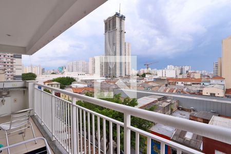varanda de apartamento à venda com 2 quartos, 64m² em Brás, São Paulo