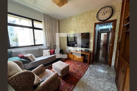 Sala de TV de apartamento à venda com 4 quartos, 190m² em Anchieta, Belo Horizonte
