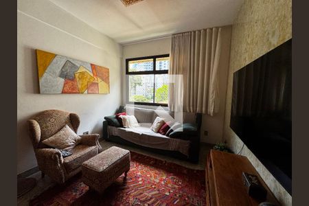 Sala de TV de apartamento à venda com 4 quartos, 190m² em Anchieta, Belo Horizonte