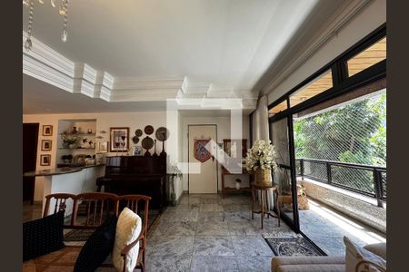 Sala de estar de apartamento à venda com 4 quartos, 190m² em Anchieta, Belo Horizonte