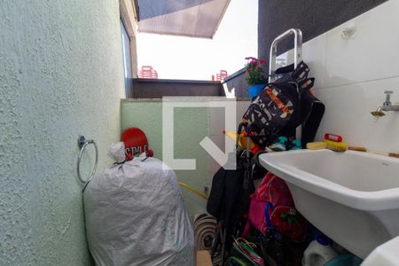 Área de Serviço de apartamento para alugar com 1 quarto, 38m² em Vila Antonina, São Paulo