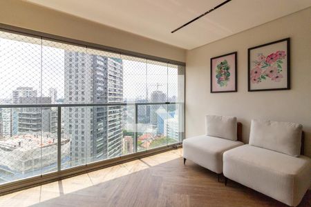 Vista/Varanda de apartamento para alugar com 3 quartos, 122m² em Sumarezinho, São Paulo