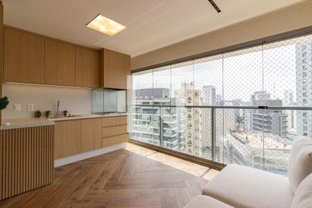 Vista/Varanda de apartamento para alugar com 3 quartos, 122m² em Sumarezinho, São Paulo