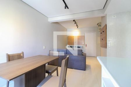 Sala de apartamento para alugar com 1 quarto, 60m² em Moema, São Paulo