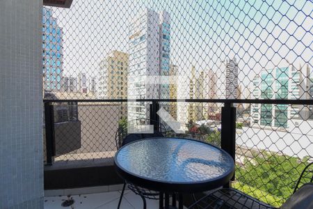 Varanda da Sala de apartamento para alugar com 1 quarto, 60m² em Moema, São Paulo