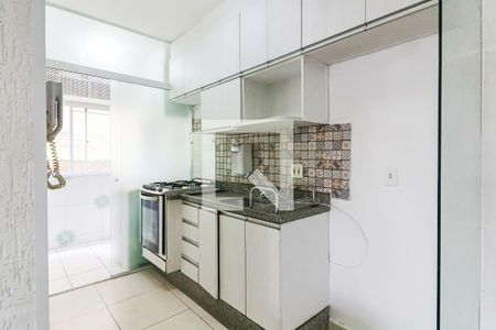 Cozinha e Área de Serviço de apartamento para alugar com 2 quartos, 55m² em Jardim Irapua, Taboão da Serra