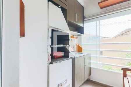 Sala Varanda Gourmet de apartamento para alugar com 2 quartos, 55m² em Jardim Irapua, Taboão da Serra