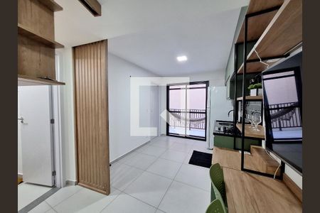 Sala/Cozinha de apartamento para alugar com 1 quarto, 36m² em Centro, Rio de Janeiro